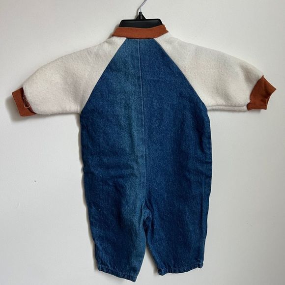 Vintage Spudz Deadstock NWT Football One Piece Size 12 Months - Picture 7 of 7